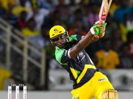Andre Russell's all-round show downs Knight Riders Andre Russell's all-round show downs Knight Riders