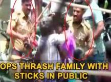 Video: Cops thrash family barbarically with sticks in public in Tamil Nadu