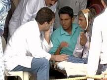 Gujarat Dalit thrashing case: Rahul Gandhi meets families of deceased