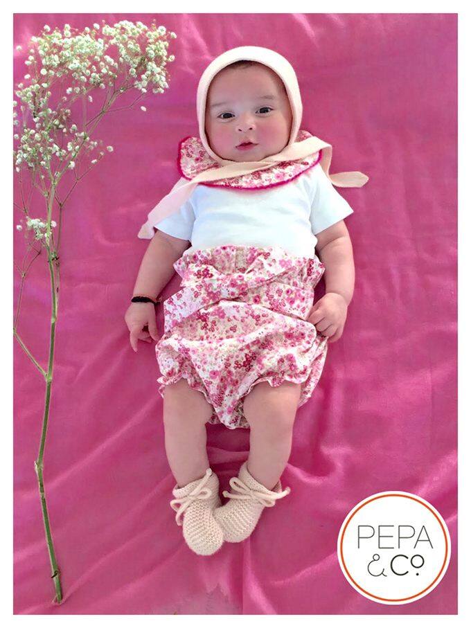 Samaya is the official model for Pepa & Co, a Spanish brand for babies!