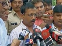 Delhi CM Arvind Kejriwal meets Gujarat Dalit victims