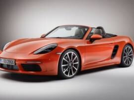 Porsche 718 Boxster, 718 Cayman India launch this year Porsche 718 Boxster, 718 Cayman India launch this year