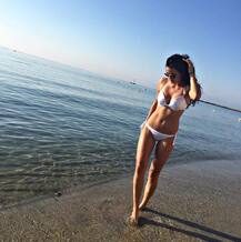 'DJ Waley Babu' Star Natasa Flaunts Her Bikini Body