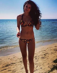 'DJ Waley Babu' Star Natasa Flaunts Her Bikini Body