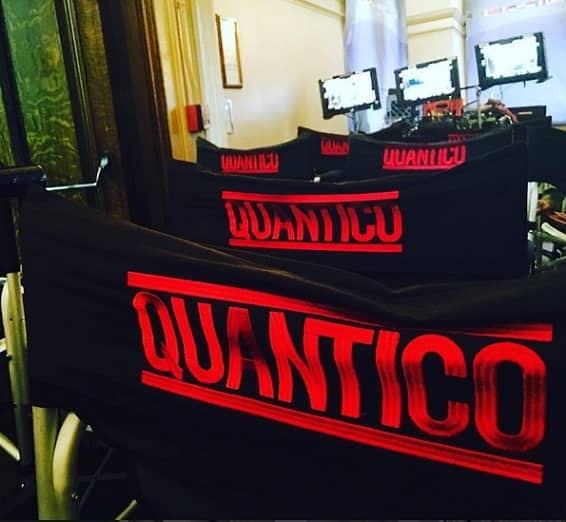 PeeCee also posted a picture of her Hollywood TV series 'Quantico'