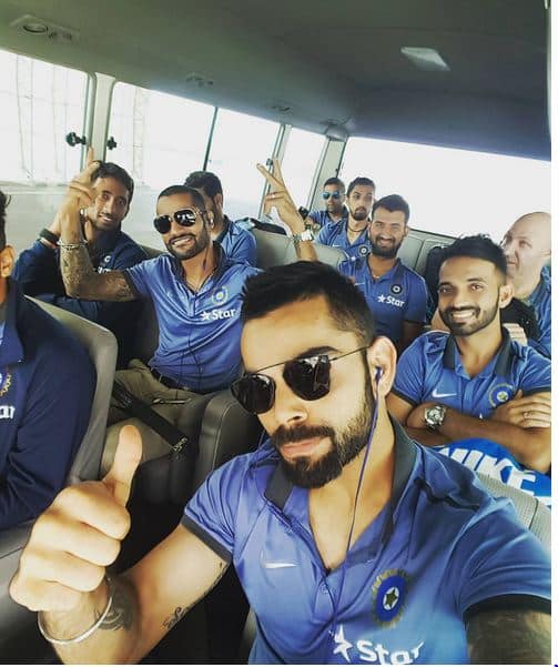 This is VIRAT KOHLI’s fav pose for camera! This is VIRAT KOHLI’s fav pose for camera!
