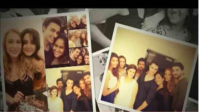 Salman’s close friends and family members joined the party