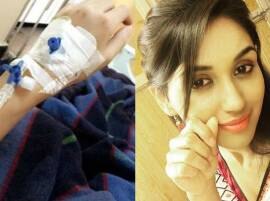 Suman aka Nikita Dutta gets hospitalized ! Suman aka Nikita Dutta gets hospitalized !