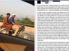 Lahore: Here's how a woman reacted when she got harassed by 2 men while she was driving Lahore: Here's how a woman reacted when she got harassed by 2 men while she was driving