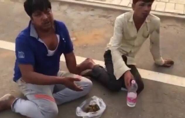 According to police, ‘Gau Rakshak Dal, a vigilante group of cow savers, intercepted a truck full of meat suspected to be beef and caught the two alleged cow traffickers, near Faridabad – Delhi border area on June 10. The two, were allegedly beaten-up by the ‘Cow Savers’