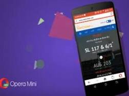 Opera Mini exclusively redesigned for India with Bollywood & Cricket card