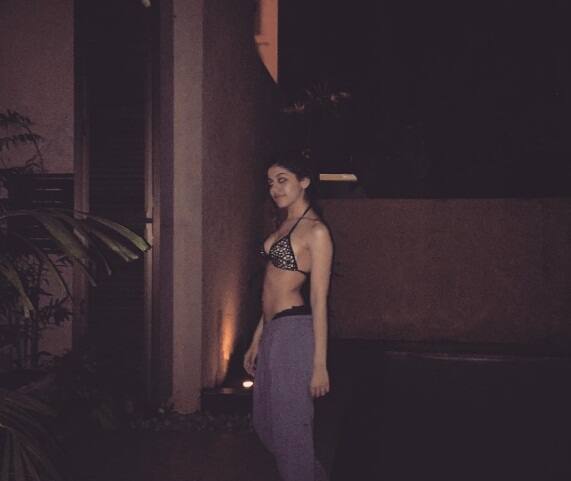 19-years-old daughter Aalia Ebrahim again shared some hot bikini pictures on her Instagram account