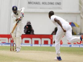 Rahane hits ton as India declare at 500/9 against West Indies on Day 3  Rahane hits ton as India declare at 500/9 against West Indies on Day 3