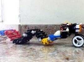 This wave-propelled robot can swim, crawl and climb This wave-propelled robot can swim, crawl and climb