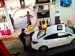 Watch: When this gas station worker 'missed' death by few seconds!