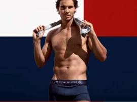 Rafael Nadal looks toned in Tommy Hilfiger underwear campaign