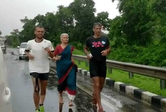 In 2014, Usha Soman walked 100 kilometres in 48 hours for a fund-raising charity event