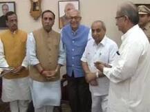 Vijay Rupani to take oath as Gujarat CM at '12:39pm' on Sunday