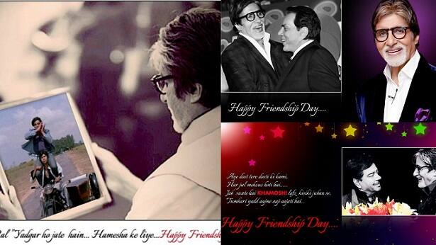 This Is How Amitabh Bachchan Celebrated Friendship Day This Is How Amitabh Bachchan Celebrated Friendship Day