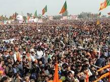 Configuration of the Hindu vote in UP