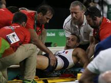 Injured French gymnast Said undergoes surgery