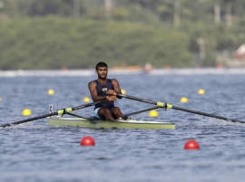 Rio Olympics: Rower Dattu Bhokanal out of medal reckoning Rio Olympics: Rower Dattu Bhokanal out of medal reckoning