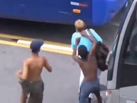 VIDEO: Robbers target Rio Olympics tourists in broad daylight VIDEO: Robbers target Rio Olympics tourists in broad daylight