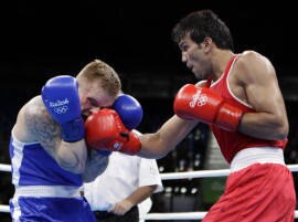 Rio Olympics: Boxer Manoj Kumar stuns London Games brozne medalist Rio Olympics: Boxer Manoj Kumar stuns London Games brozne medalist