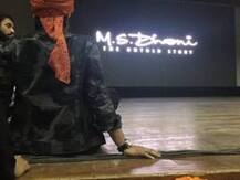 WATCH: Dhoni launches 'M.S. Dhoni - The Untold Story' trailer in Delhi