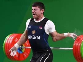 Another horrific moment: Armenian weightlifter now dislocates elbow at Rio Olympics  Another horrific moment: Armenian weightlifter now dislocates elbow at Rio Olympics