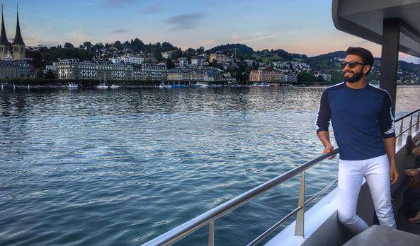 Ranveer Singh is currently in Europe to wrap the last schedule of his upcoming film Befikre. (Pic Courtesy: Instagram) 