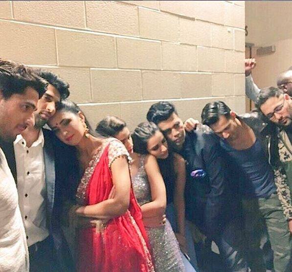 Well this picture was uploaded by Yashraj Talent! seems like the team is tired but they got each other back!