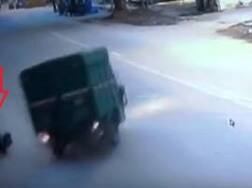Humanity touches new low: Watch man hit by mini truck, robbed, left to die