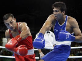 Rio Olympics (boxing): Manoj Kumar loses 0-3 to Uzbekistan's Fazliddin Gaibnazarov  Rio Olympics (boxing): Manoj Kumar loses 0-3 to Uzbekistan's Fazliddin Gaibnazarov