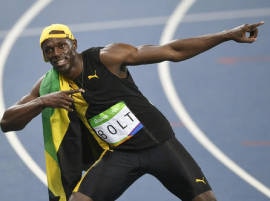 Bolt creates athletics history at Rio Olympics Bolt creates athletics history at Rio Olympics