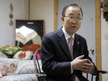 UN chief says he'd like a woman to be next secretary-general