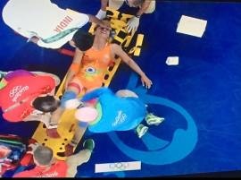 Rio Olympics (wrestling): Freak injury stops Vinesh Phogat's march Rio Olympics (wrestling): Freak injury stops Vinesh Phogat's march