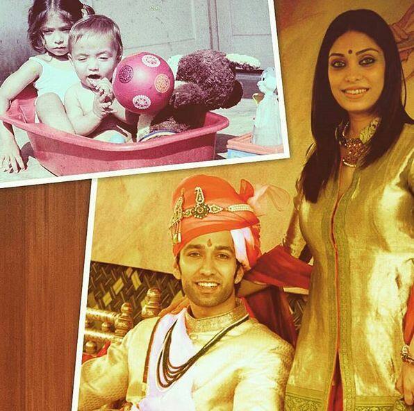 Ishqbaaz actor Nakul Mehta with his sister!