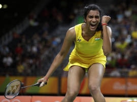PV Sindhu creates history, becomes first Indian to enter Olympic badminton final PV Sindhu creates history, becomes first Indian to enter Olympic badminton final