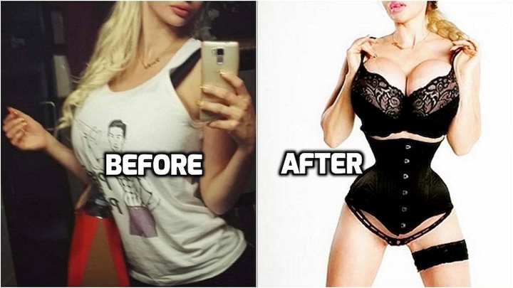 Human Barbie With Her Tiny Waist Obsession: Swedish Model Trims Her Waist  To 16 Inches