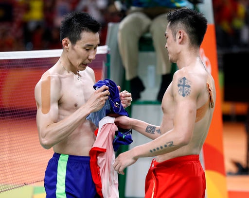 Malaysia's Lee Chong Wei beats two-time Olympic champion Lin Dan of China Rio Olympics Malaysia's Lee Chong Wei beats two-time Olympic champion Lin Dan of China Rio Olympics