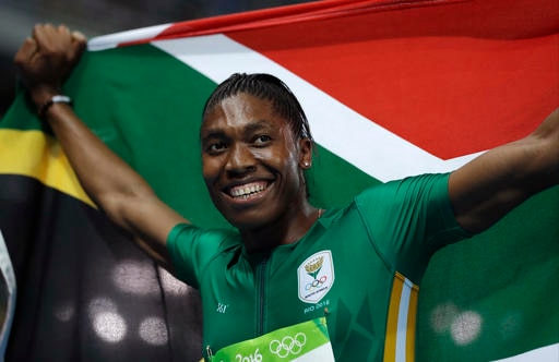 Caster Semenya takes after Nelson Mandela in Rio Olympics Caster Semenya takes after Nelson Mandela in Rio Olympics