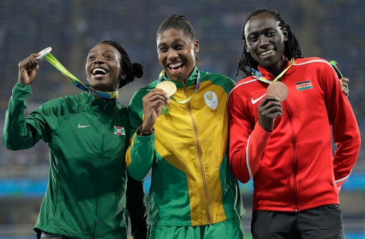 Caster Semenya takes after Nelson Mandela in Rio Olympics