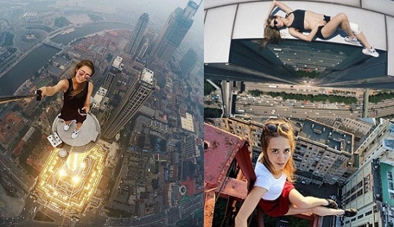 In Pics This Is Worlds Most Dangerous ‘selfie Girl