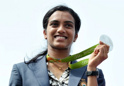 Sindhu leaves for Vijayawada, to be felicitated by Andhra Sindhu leaves for Vijayawada, to be felicitated by Andhra