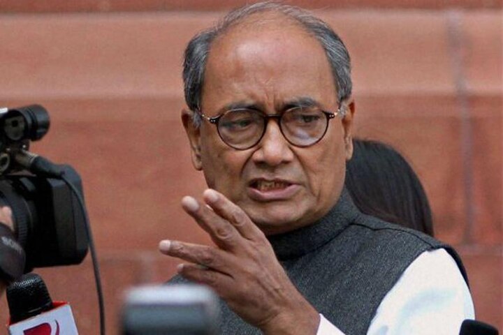 NDA govt compromised with security by releasing Masood Azhar: Digvijaya NDA govt compromised with security by releasing Masood Azhar: Digvijaya