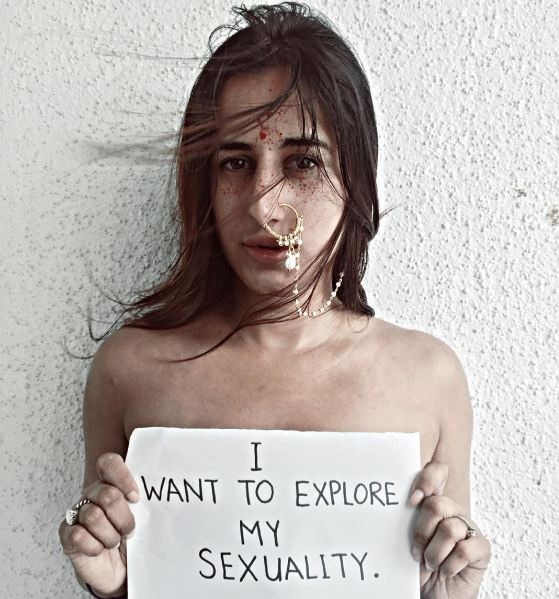 Saloni Chopra Is Breaking The Internet With Bold Photoshoot, Highlights Sensitive Issues Like Rape, Slut Shaming Saloni Chopra Is Breaking The Internet With Bold Photoshoot, Highlights Sensitive Issues Like Rape, Slut Shaming