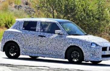 2017 Swift Sport spied for the first time 2017 Swift Sport spied for the first time