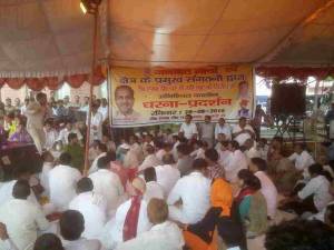 Janhit Morcha starts indefinite protest at DND flyway from today