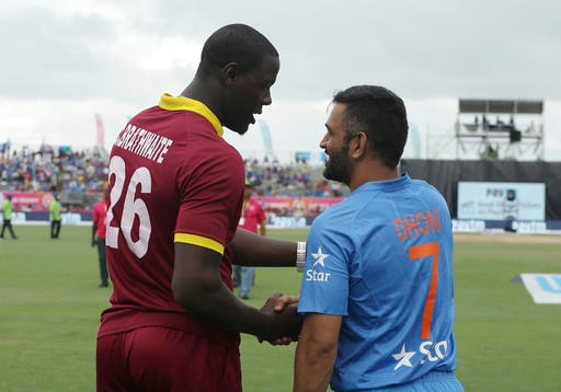 IND v WI 2nd T20: Dhoni differs with umpires, says match could happen IND v WI 2nd T20: Dhoni differs with umpires, says match could happen